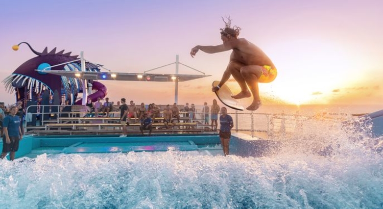 Royal Caribbean Riverjordan Flowrider Foto Royal Caribbean